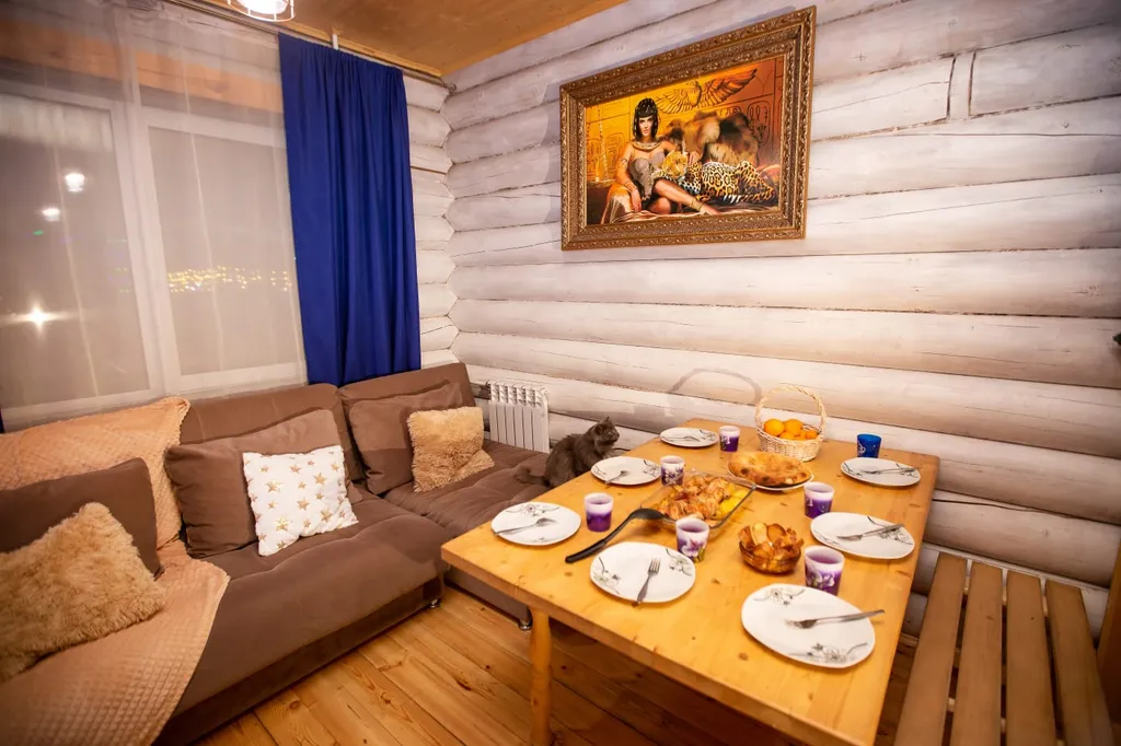Коттедж 130m2 — чан-купель, уличный бассейн, Wi-Fi