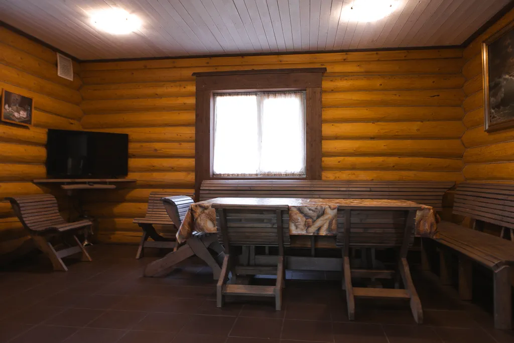 Дом 140m2 — чан, игровая комната, детская площадка