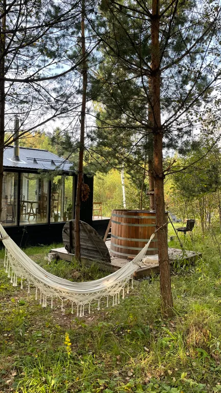 Дом 45m2 — чан, кухня, Wi-Fi