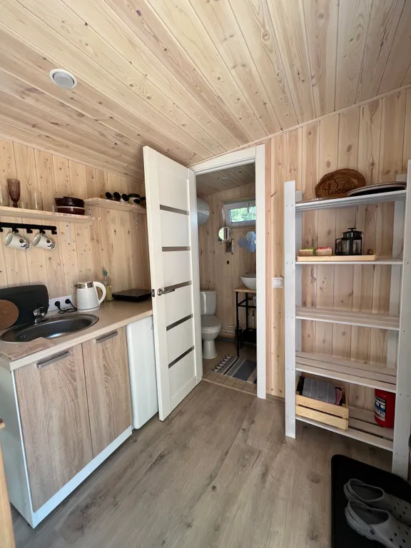 Дом 20m2 — чан, кухня, Wi-Fi