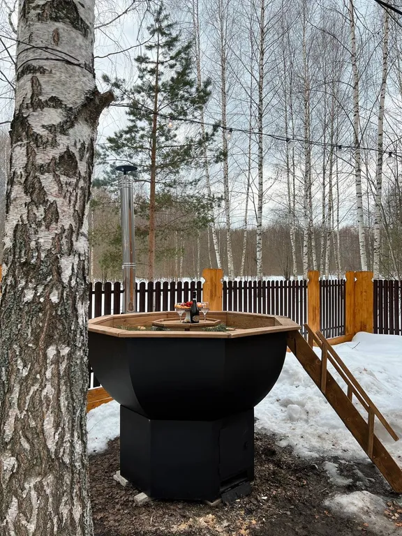 Глэмпинг 50m2 — чан, кухня, Wi-Fi