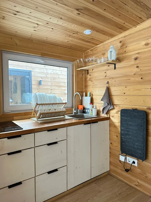 Дом 30m2 — чан, кухня, уединённое расположение