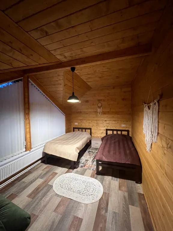 Коттедж 120m2 — с видом на лес, с мангалом, с кухней