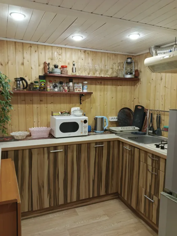 Дом 52m2 — чан, современный дизайн, зона для отдыха