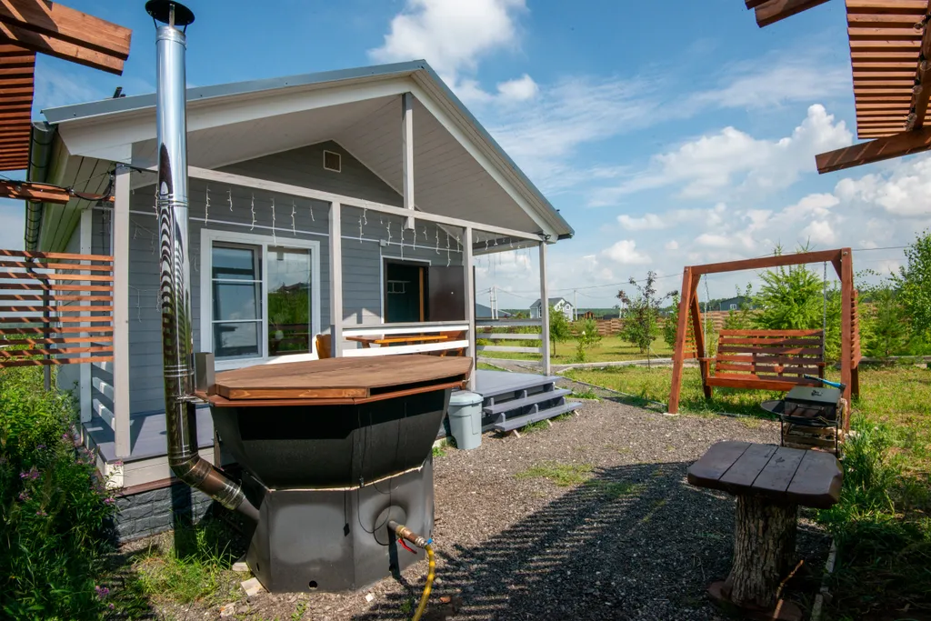 Дом 36m2 — чан, кухня, Wi-Fi