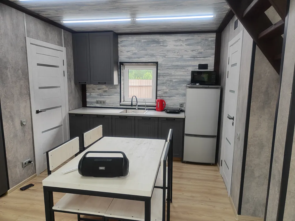 Дом 54m2 — чан, кухня, Wi-Fi