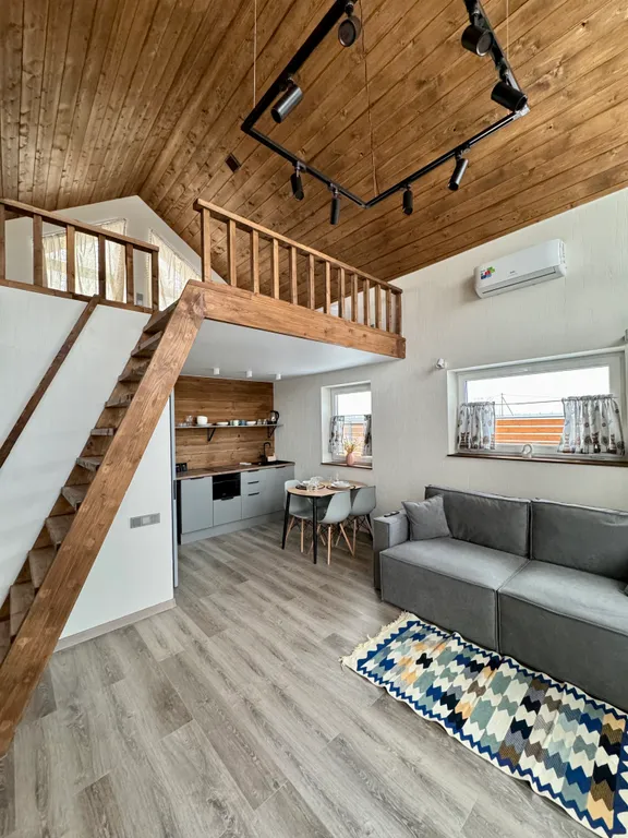 Дом 41m2 — чан, кухня, Wi-Fi