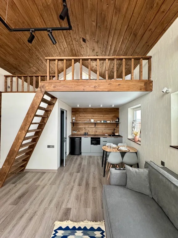 Дом 41m2 — чан, кухня, Wi-Fi