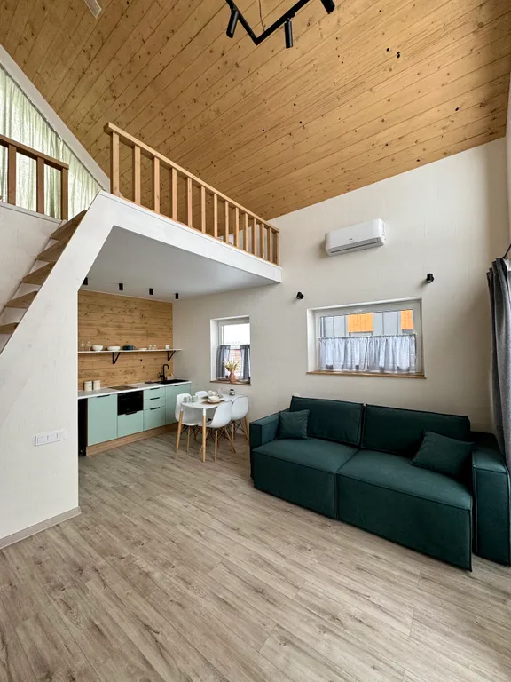 Дом 41m2 — чан, кухня, Wi-Fi