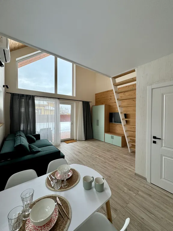 Дом 41m2 — чан, кухня, Wi-Fi