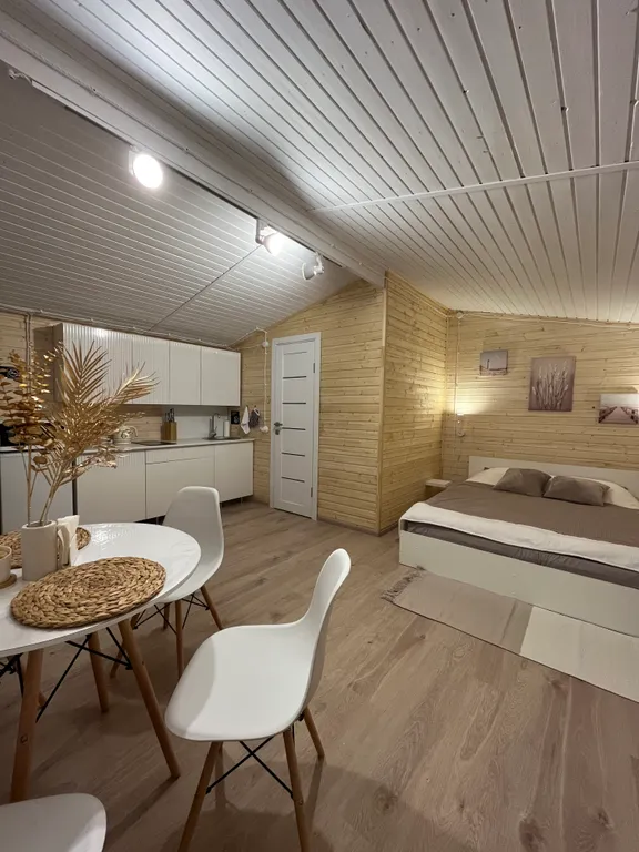 Дом 35m2 — чан, кухня, Wi-Fi