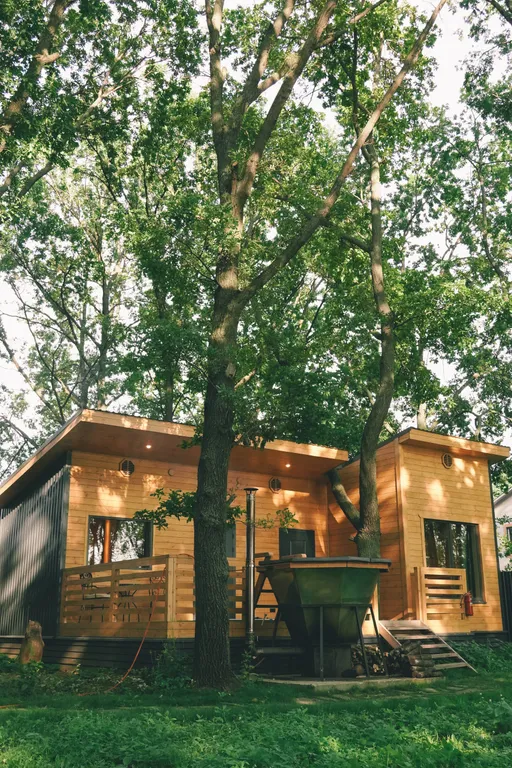 Дом 70m2 — чан, кухня, Wi-Fi