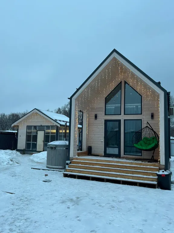 Дом 40m2 — с мангалом, с кухней, с Wi-Fi