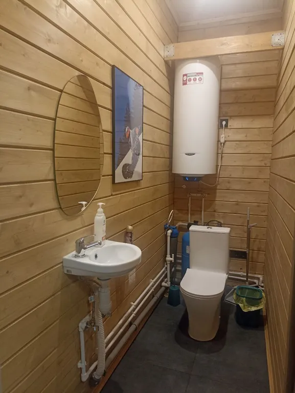 Дом 98m2 — чан, кухня, Wi-Fi