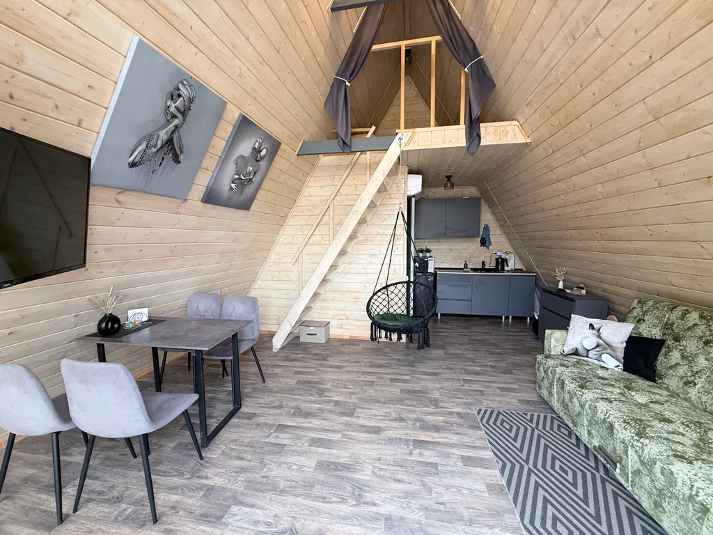 Дом 48m2 — чан, кухня, Wi-Fi