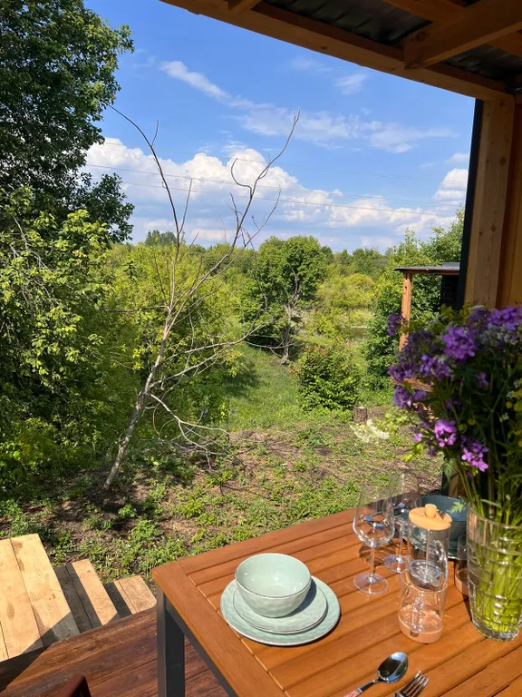 Дом 30m2 — чан, кухня, Wi-Fi