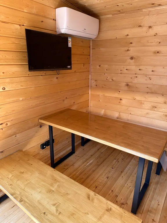 Глэмпинг 36m2 — чан, кухня, Wi-Fi