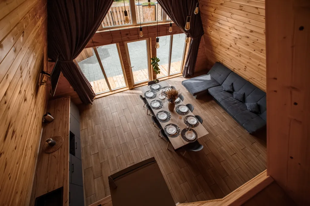 Дом 80m2 — сибирский чан, русская баня, аренда квадроциклов
