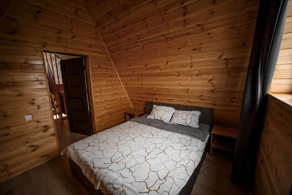 Дом 80m2 — сибирский чан, русская баня, аренда квадроциклов