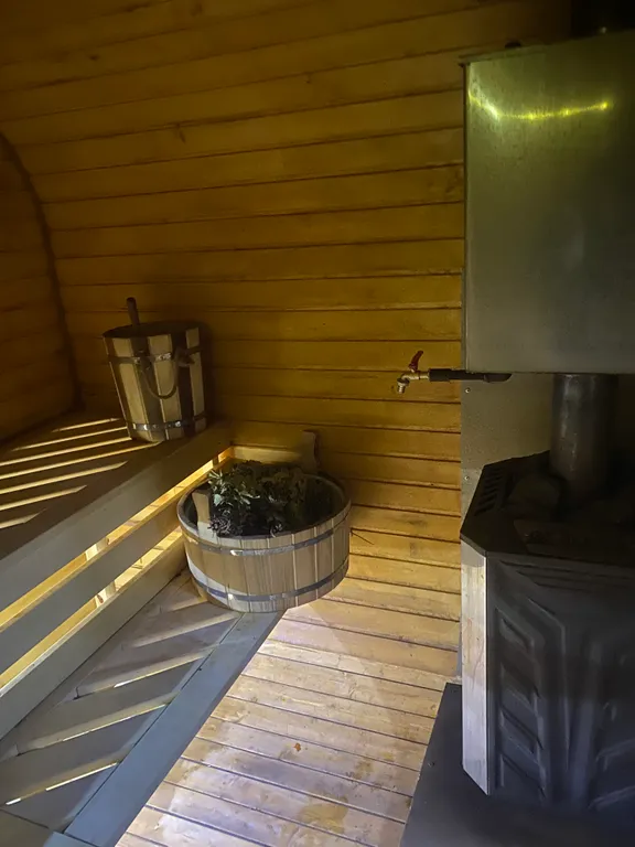 Дом 66m2 — чан, кухня, Wi-Fi