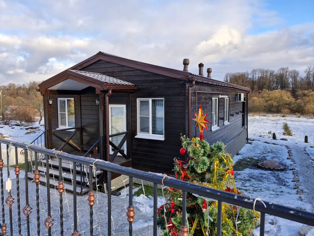 Дом 64m2 — чан, кухня, Wi-Fi