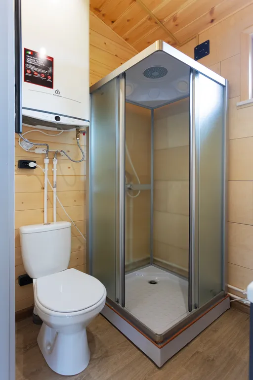 Дом 56m2 — чан, живописная природа, стильный интерьер