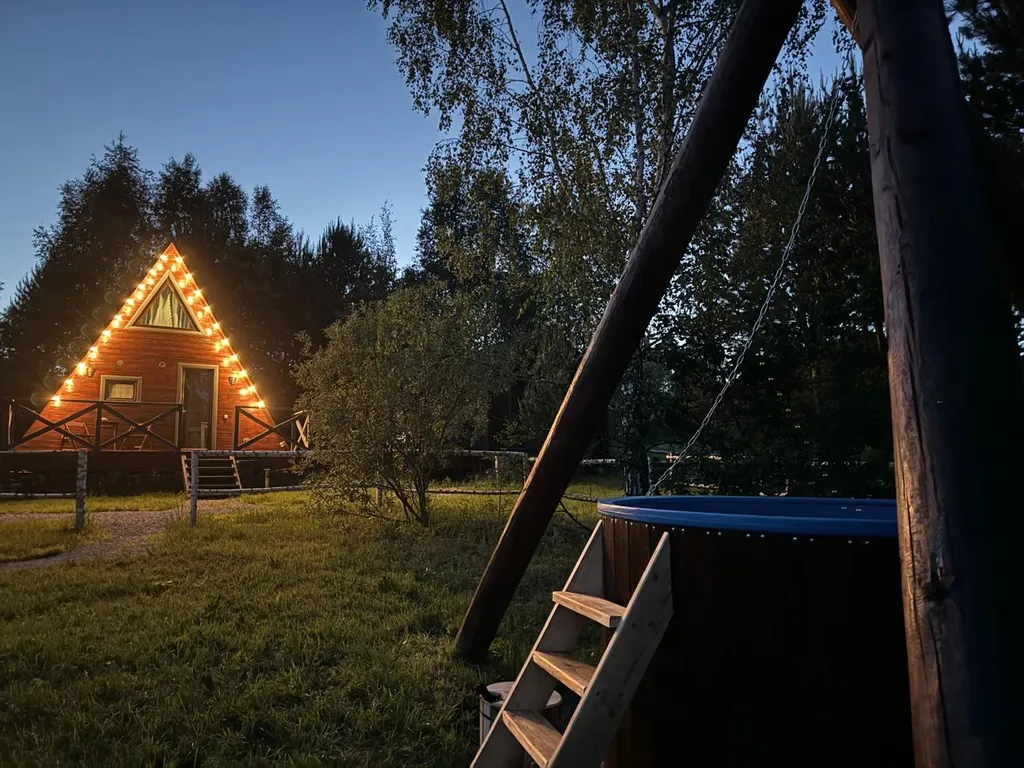 Дом 42m2 — чан, кухня, Wi-Fi