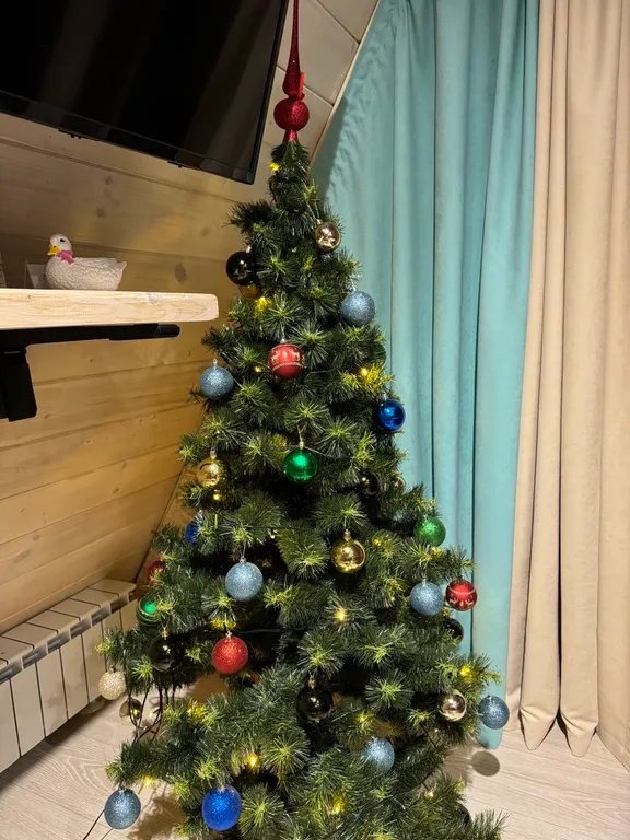 Дом 42m2 — чан, кухня, Wi-Fi