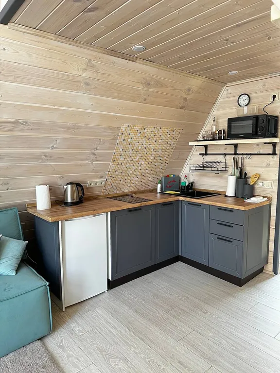 Дом 42m2 — чан, кухня, Wi-Fi