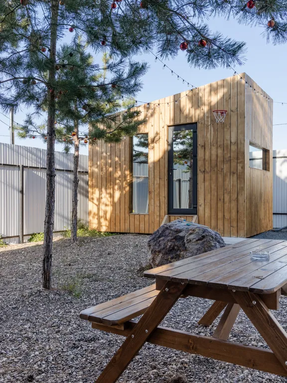 Дом 75m2 — чан, кухня, Wi-Fi