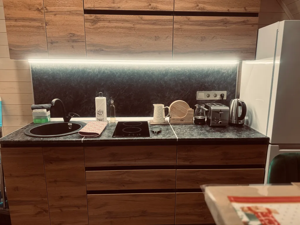 Дом 46m2 — чан, кухня, Wi-Fi