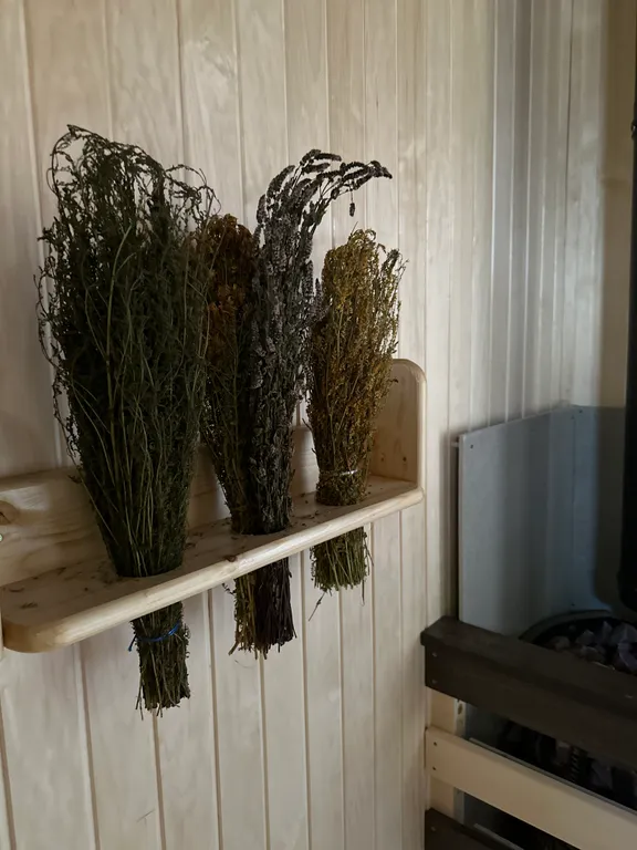 Дом 36m2 — чан, панорамное окно, комфортный душ