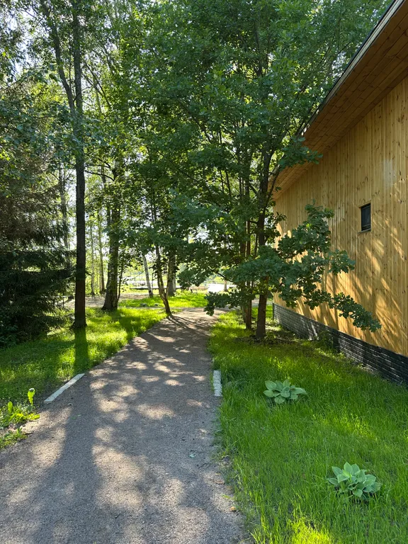 Дом 38m2 — чан, панорамные окна, комфорт для 4 человек