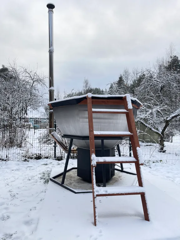 Дом 96m2 — чан, кухня, Wi-Fi