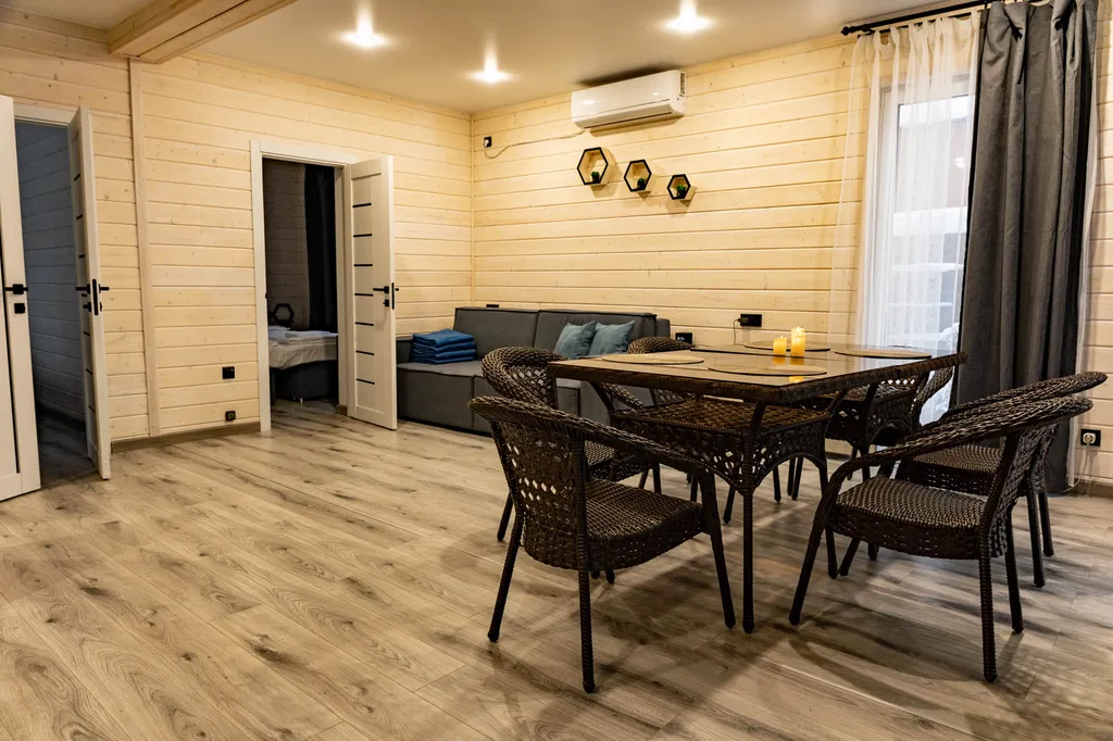 Дом 70m2 — чан, кухня, Wi-Fi