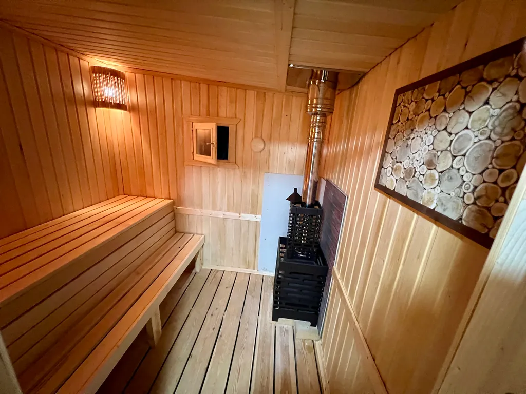 Дом 50m2 — чан, кухня, мангальная зона