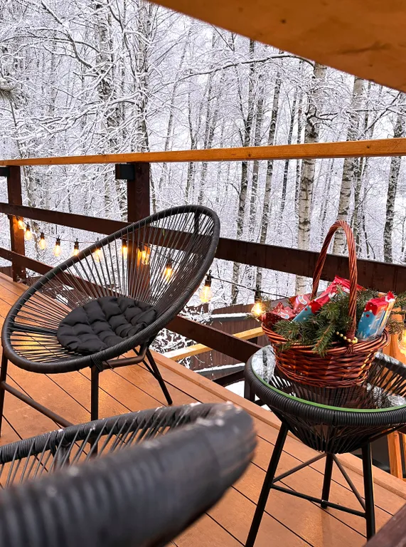 Дом 36m2 — чан, кухня, Wi-Fi