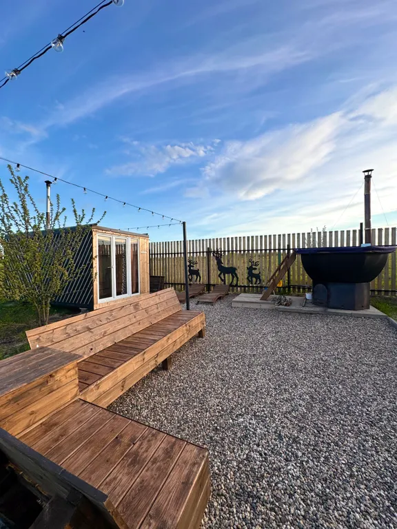 Дом 40m2 — чан, кухня, Wi-Fi