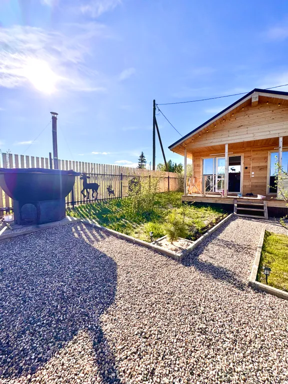 Дом 40m2 — чан, кухня, Wi-Fi