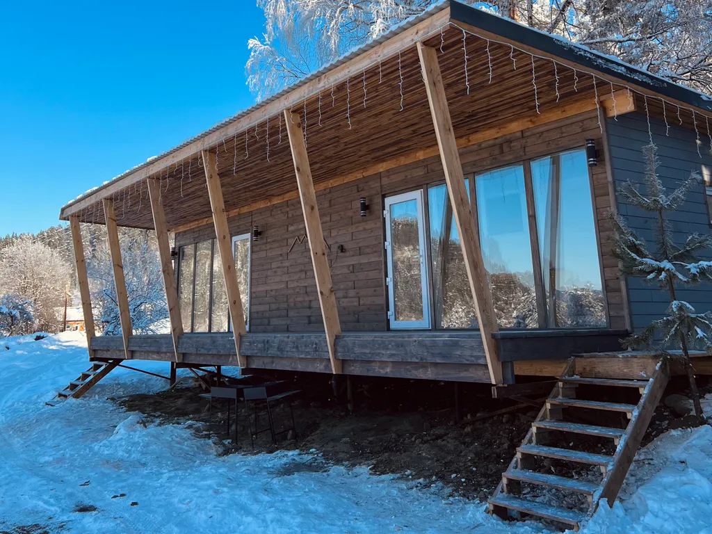Дом 20m2 — чан, кухня, Wi-Fi