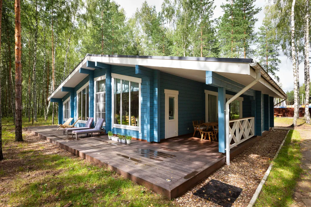 Дом 110m2 — чан, кухня, Wi-Fi