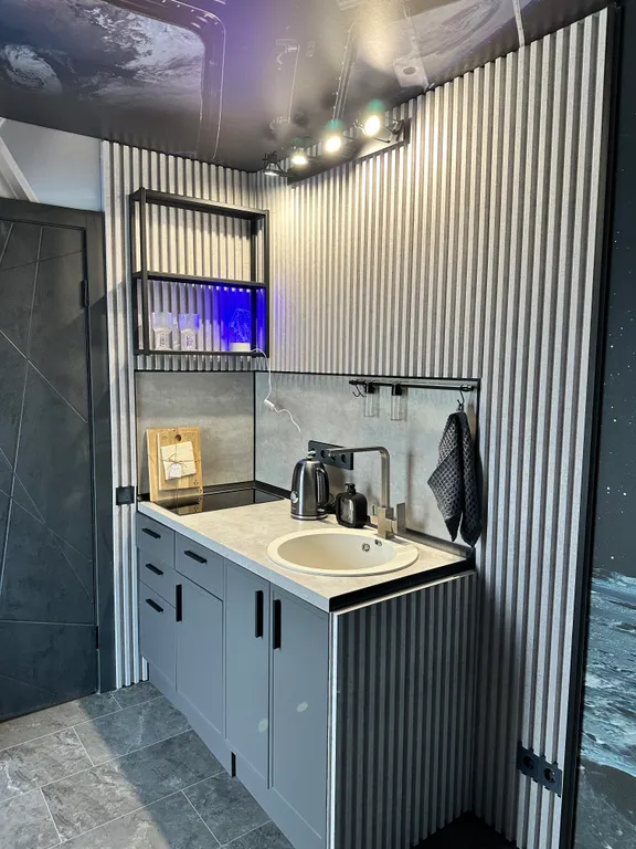 Дом 20m2 — чан, кухня, Wi-Fi