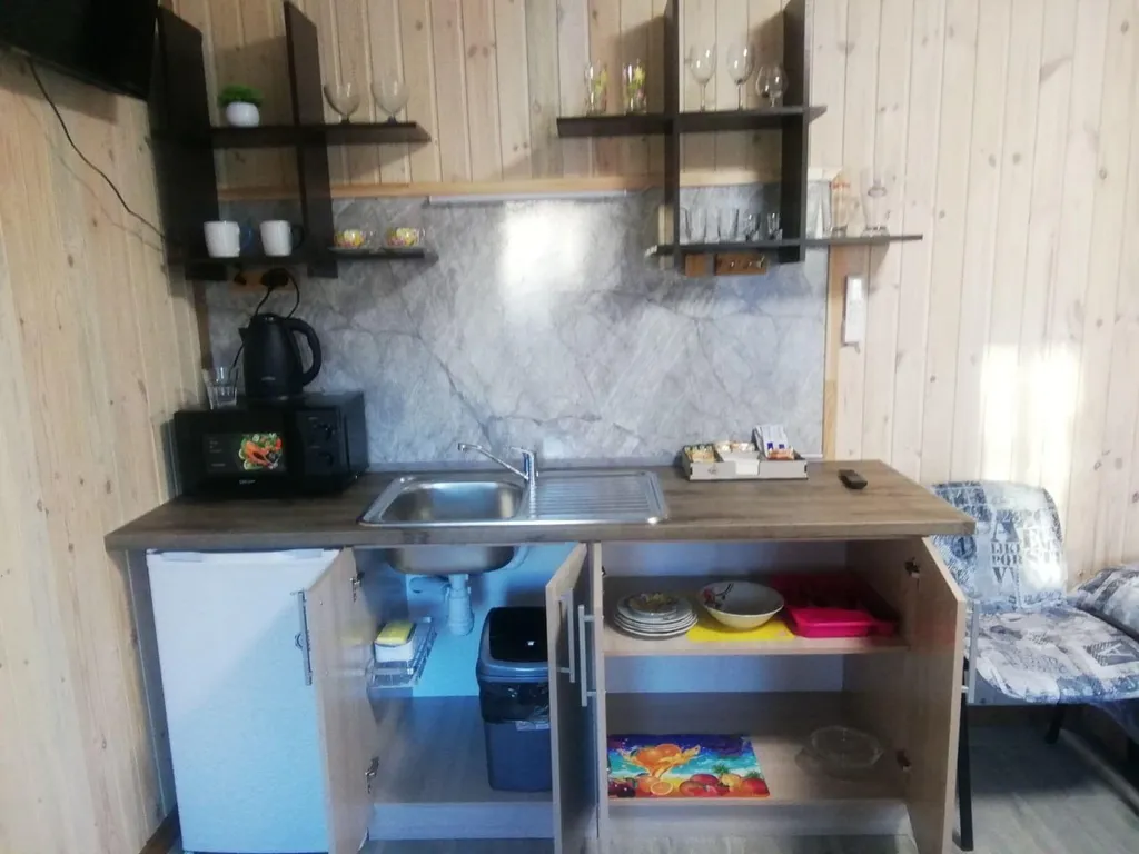 Дом 36m2 — чан, кухня, Wi-Fi