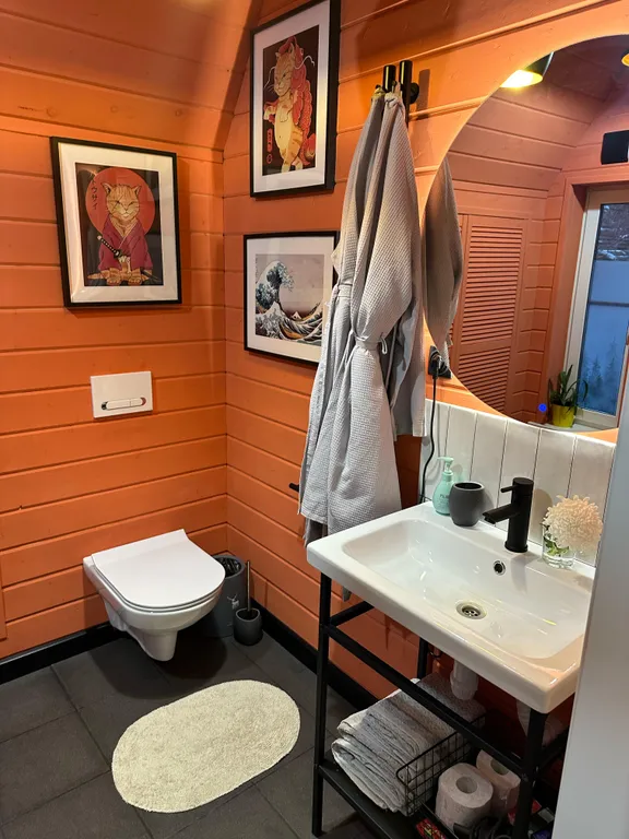 Дом 50m2 — с кухней, с Wi-Fi, до 5 гостей