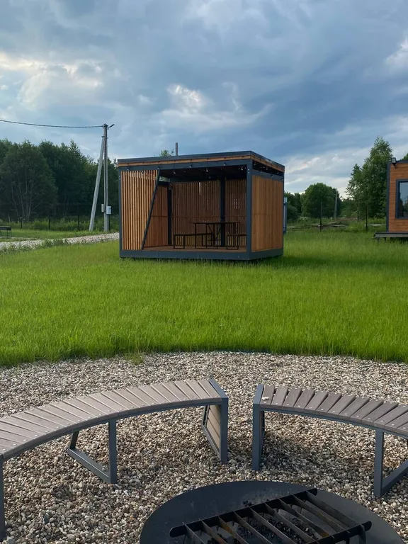 Дом 37m2 — чан, кухня, Wi-Fi