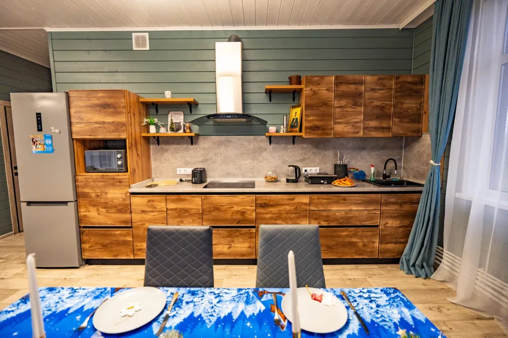 Дом 140m2 — чан, кухня, Wi-Fi
