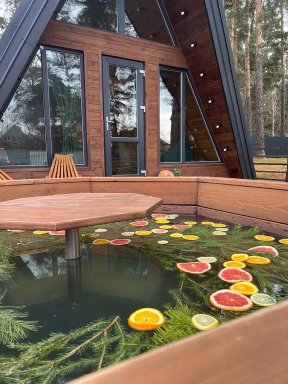 Дом 32m2 — чан, кухня, Wi-Fi