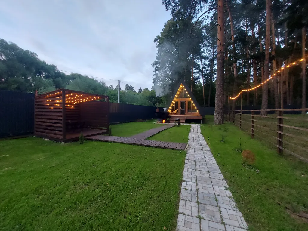 Дом 32m2 — чан, кухня, Wi-Fi