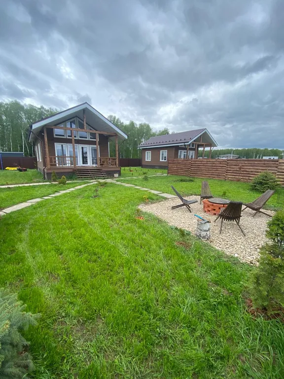 Дом 60m2 — с террасой, с мангалом, с кухней