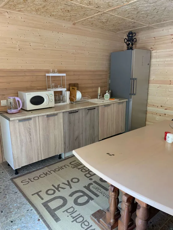Дом 37m2 — чан на улице, кухня, бесплатный Wi-Fi